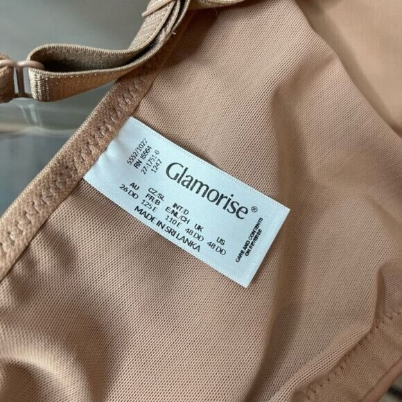 Glamorise Women's Front Closure Wonderwire Full Coverage Bra Size 48DD NWOT - Picture 6 of 8